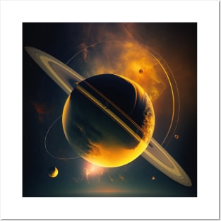 saturn Posters and Art